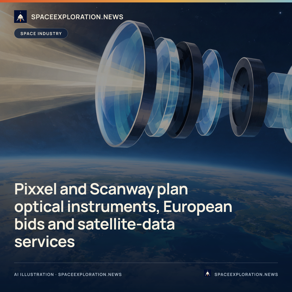 Branded story card: Pixxel and Scanway plan optical instruments, European bids and satellite-data services