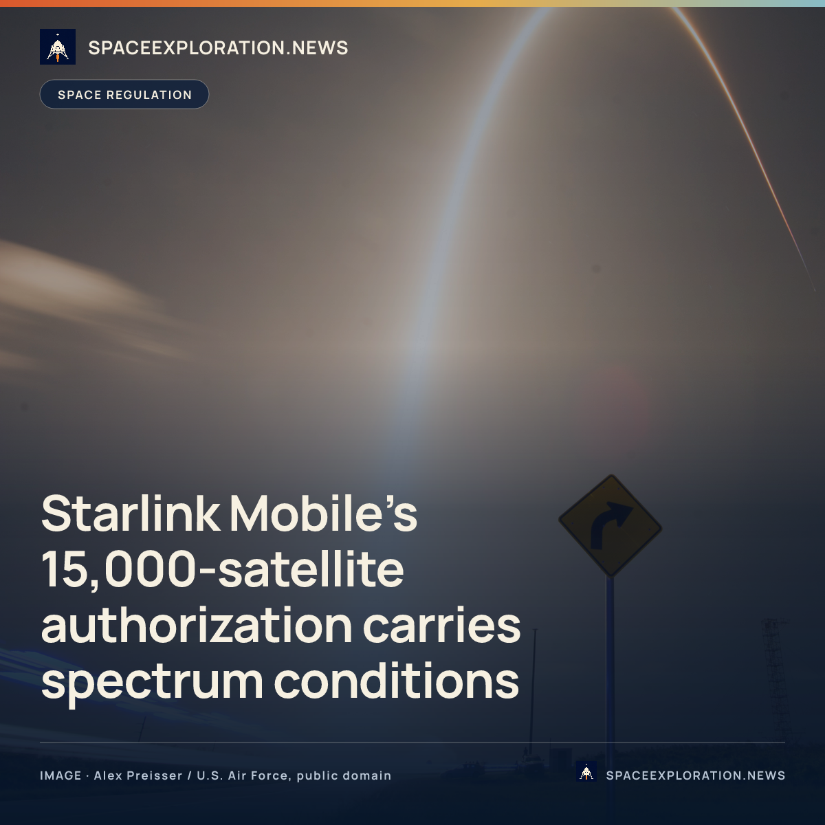 Branded story card: Starlink Mobile’s 15,000-satellite authorization carries spectrum conditions