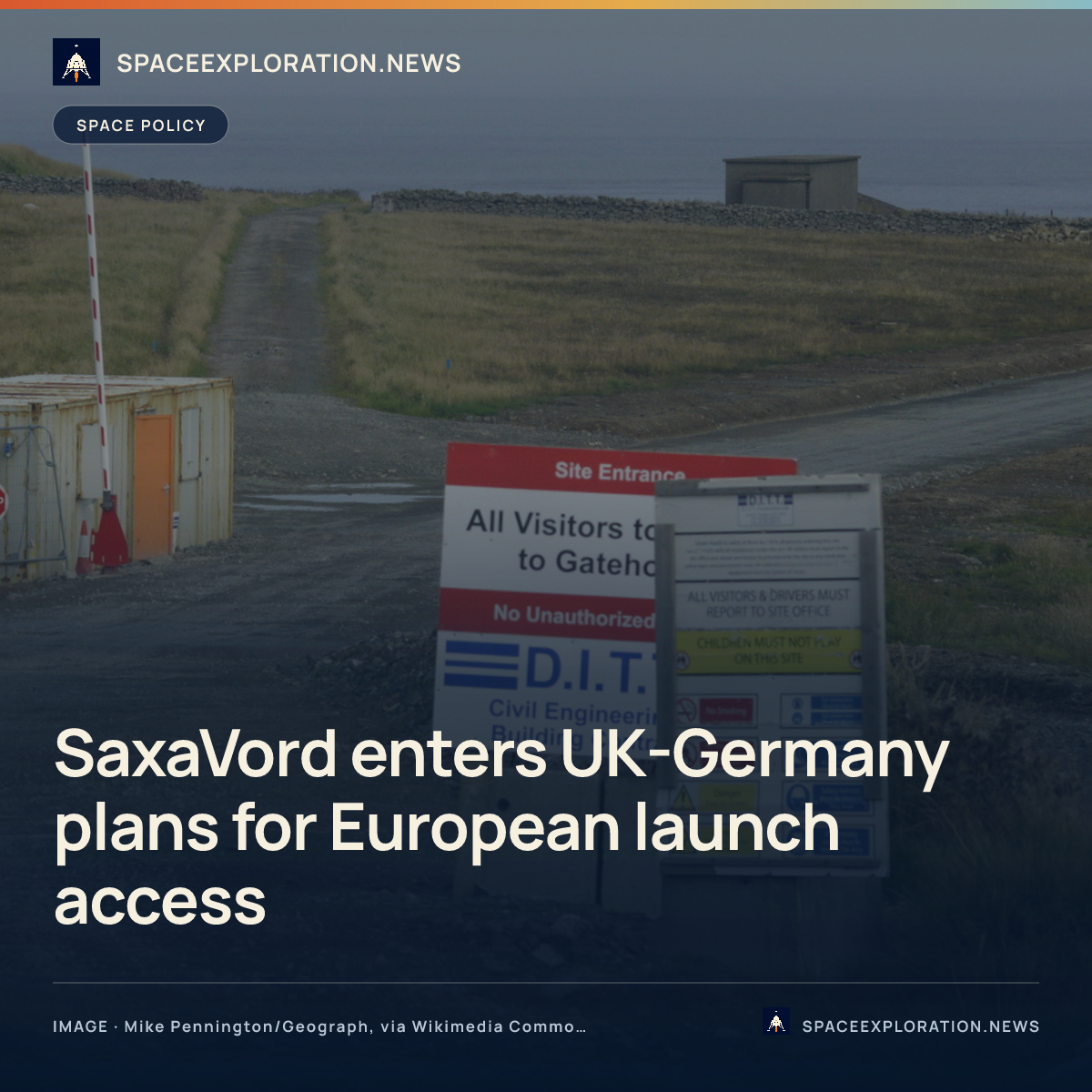 Branded story card: SaxaVord enters UK-Germany plans for European launch access